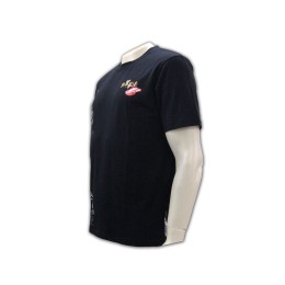 T201 情侶 t-shirt 設計 訂購ocamp tee  自製quick dry t-shirt    黑色 T201 情侶 t-shirt 設計 訂購ocamp tee  自製quick dry t-shirt    黑色
